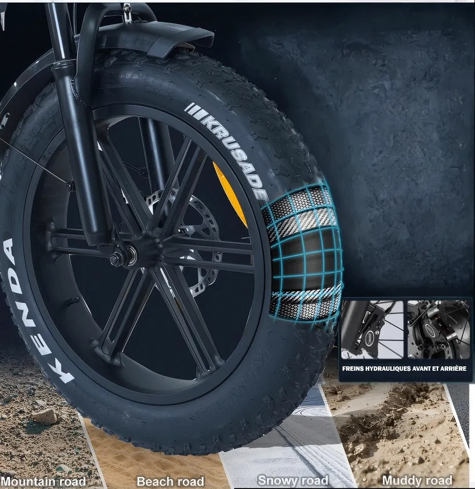 20 inch extra-wide tires